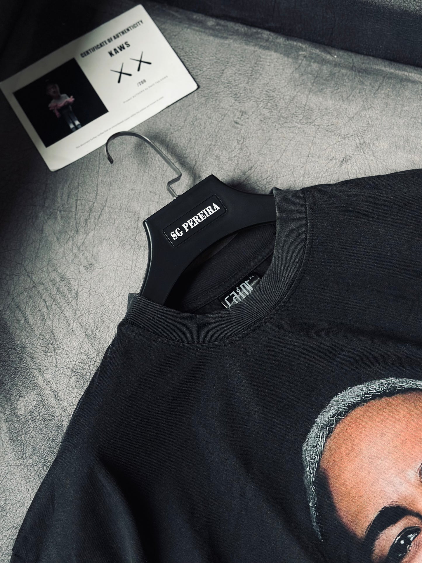 CAMISETA OVERSIZE SAI GRIS NEYMAR DIAMANTES