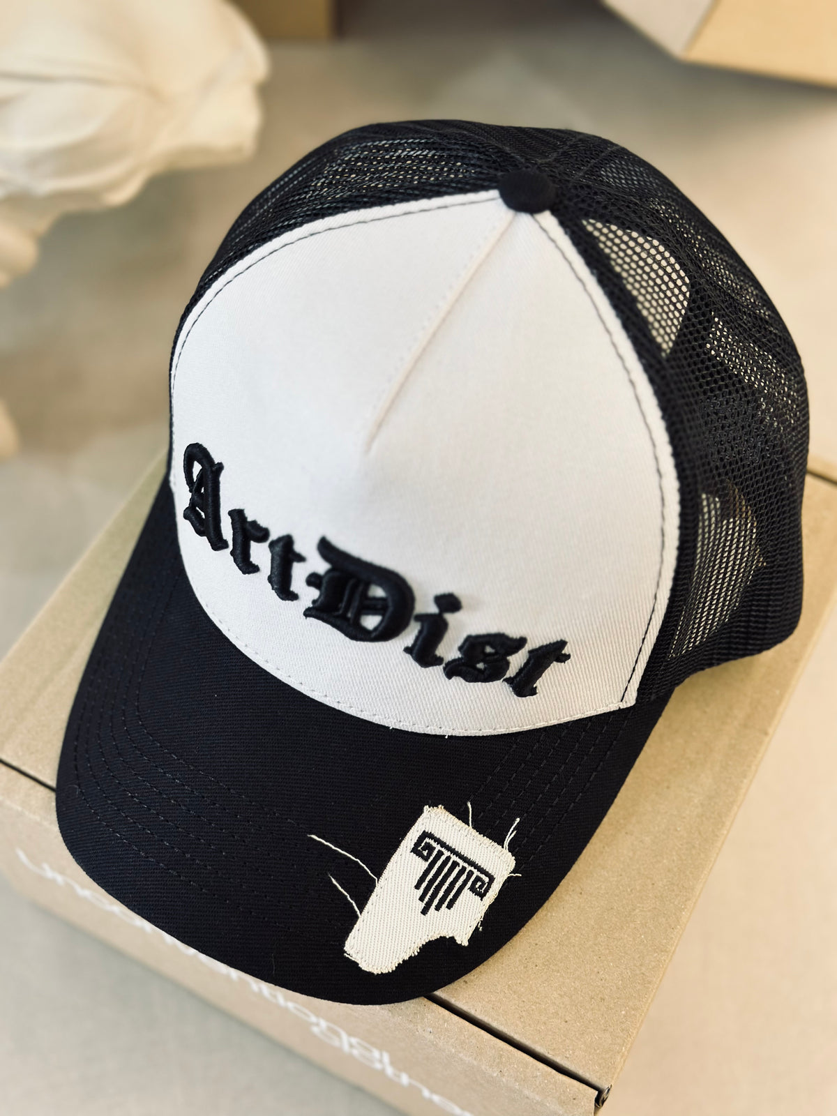 GORRA ARTD NEGRA PATCH