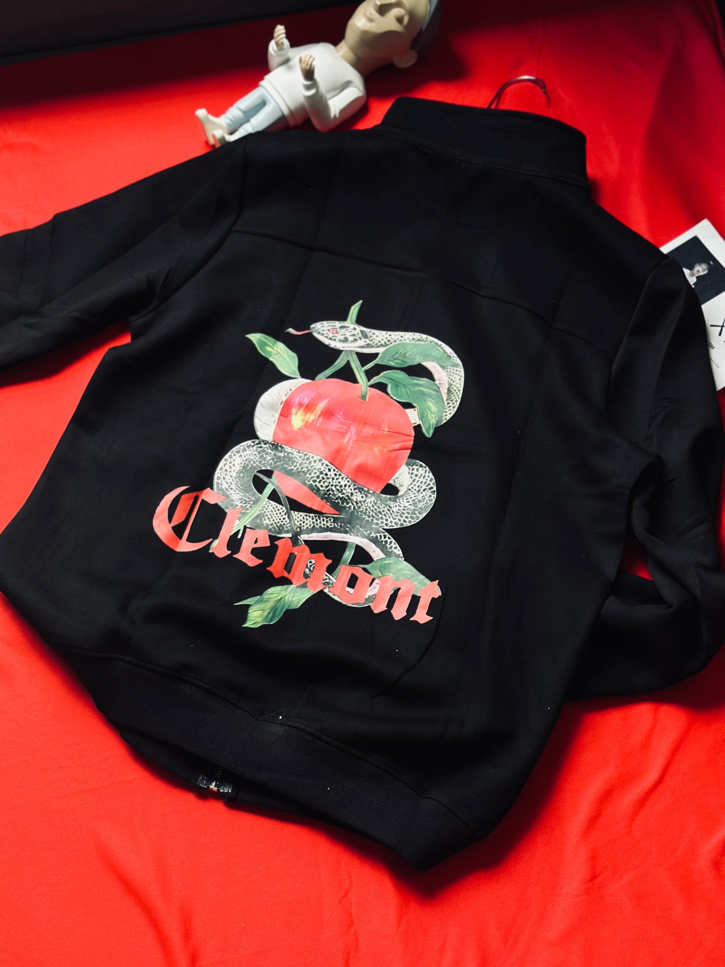 CHAQUETA CLE NEGRO CULEBRA MANZANA