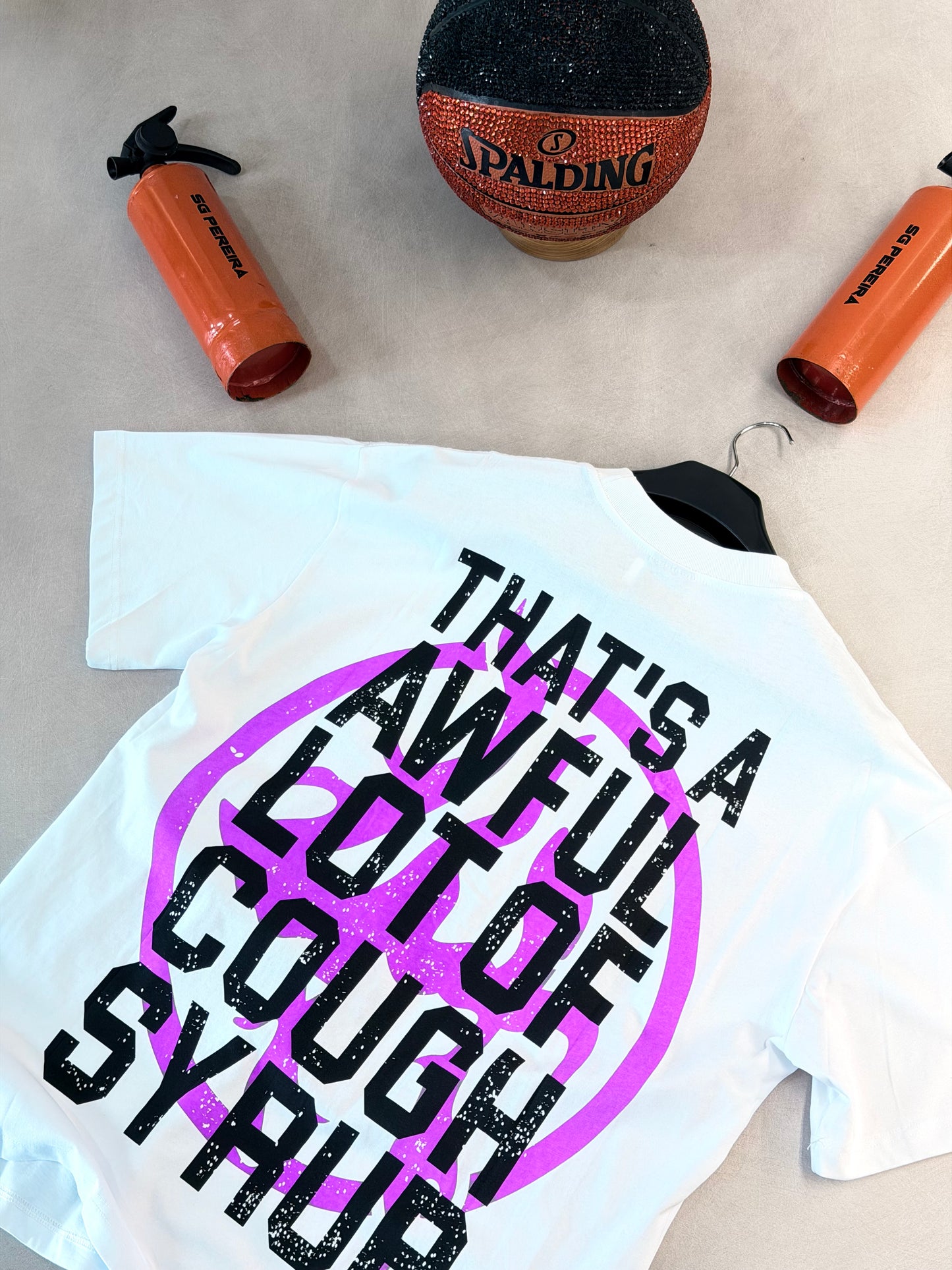 CAMISETA OVERSIZE LOS BLANCA SYRUP