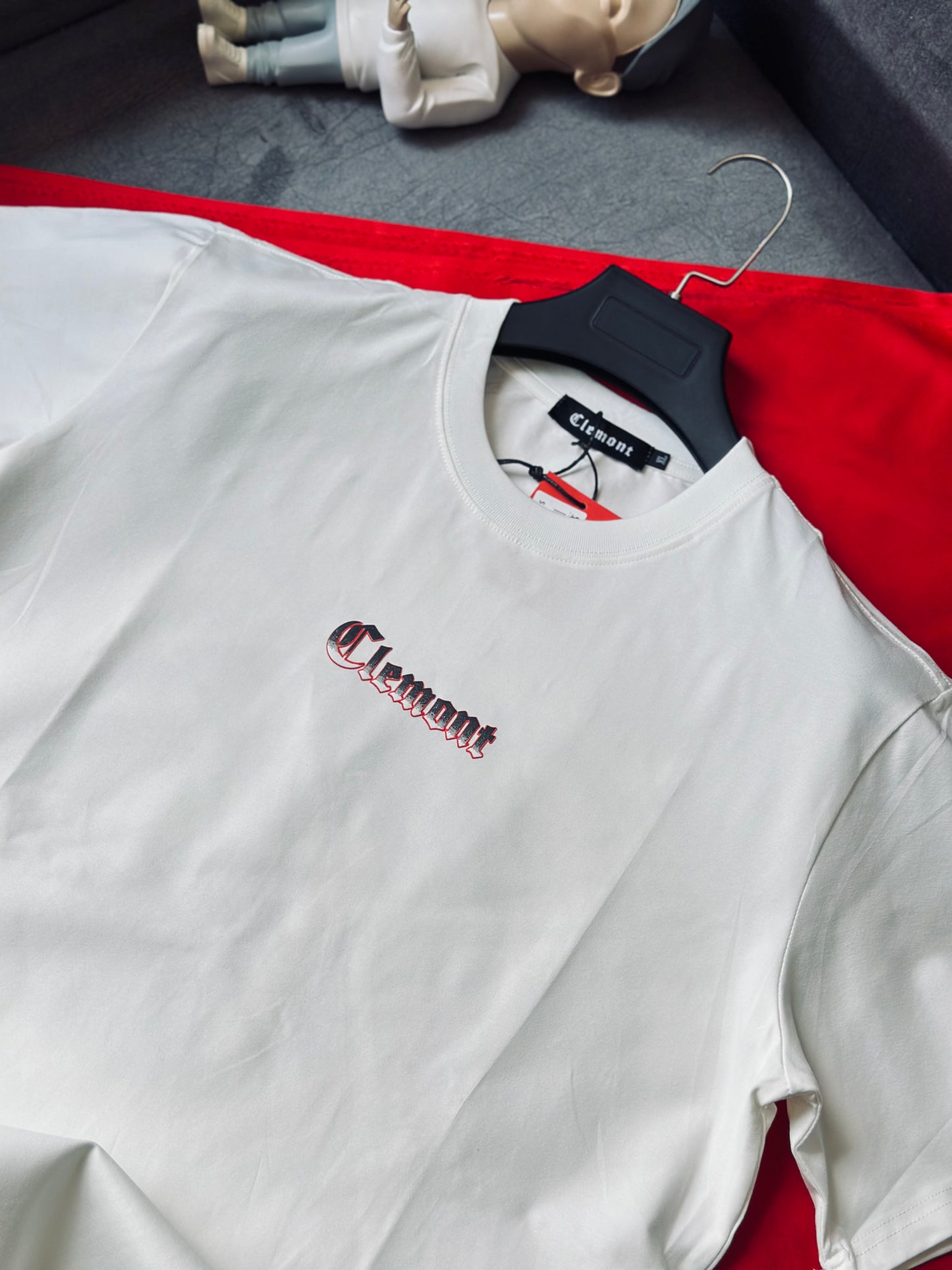 CAMISETA SLIM CLE BLANCA C DOS ANGELES
