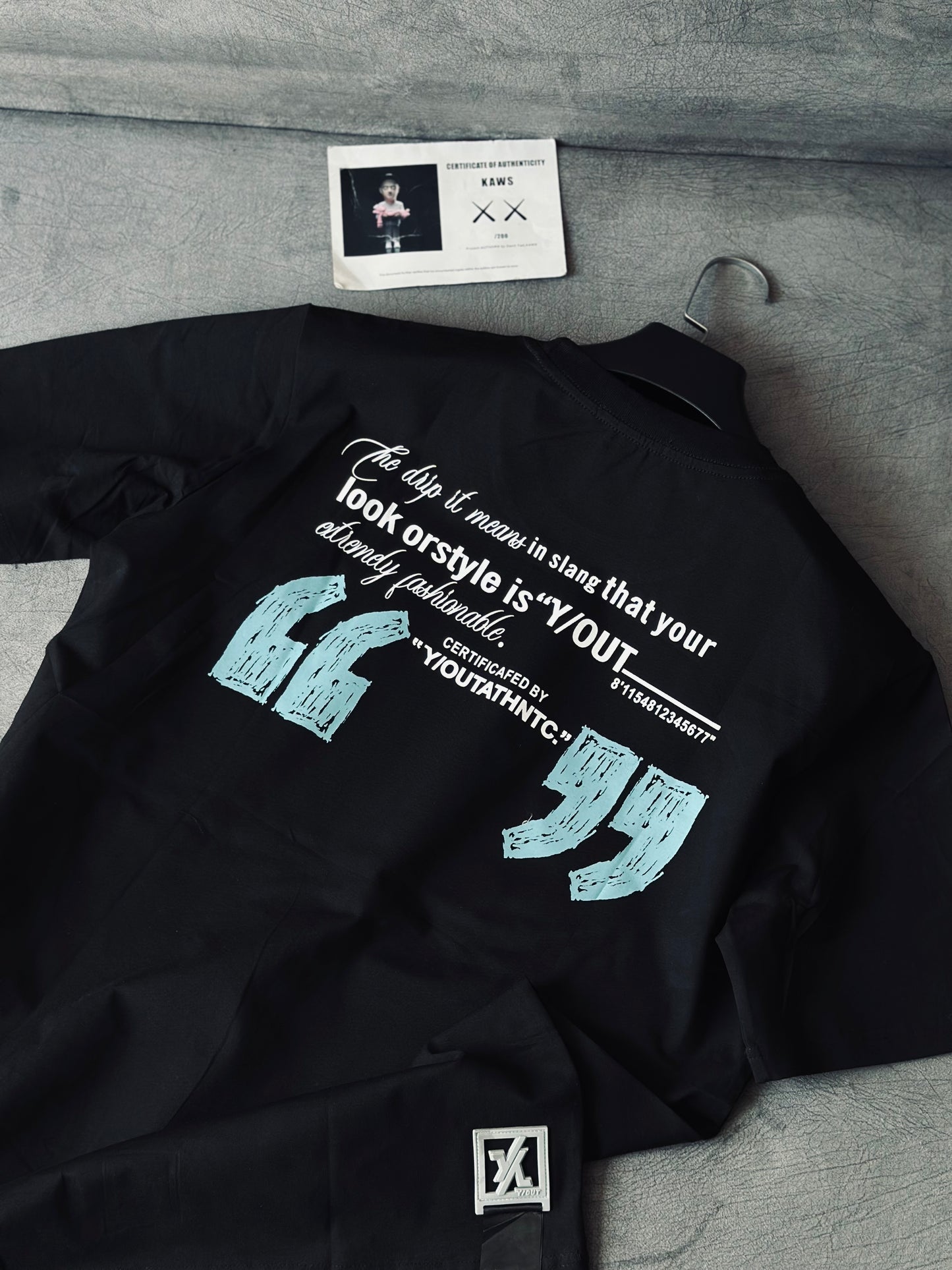 CAMISETA SLIM YOU NEGRA (BACK)