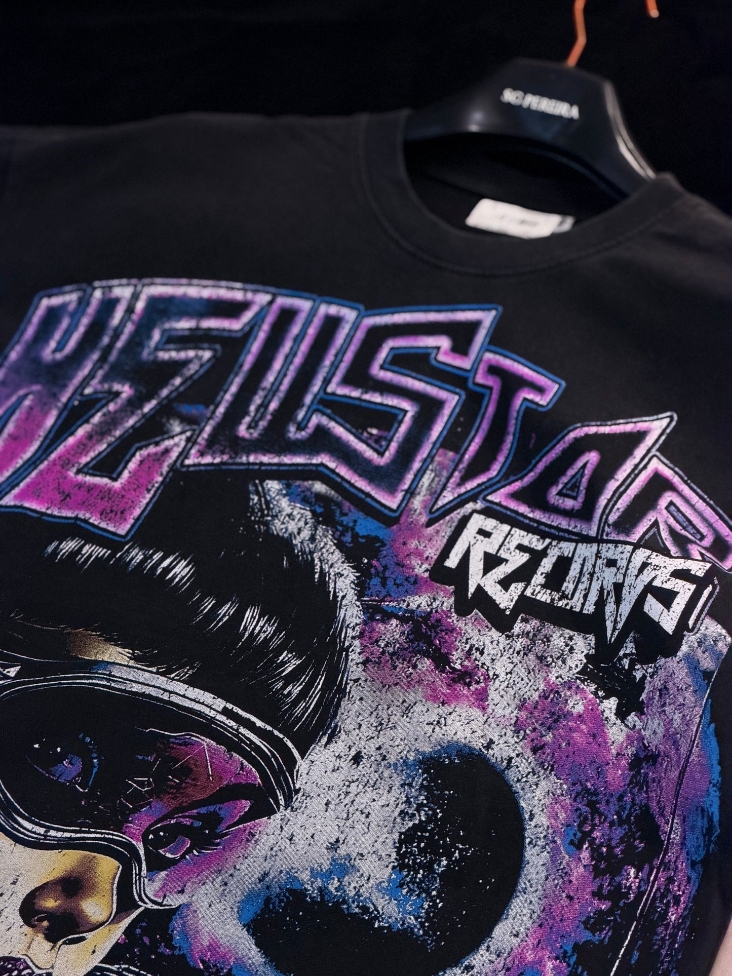 CAMISETA OVERSIZE HEL GRIS NIÑA UNIVERSO