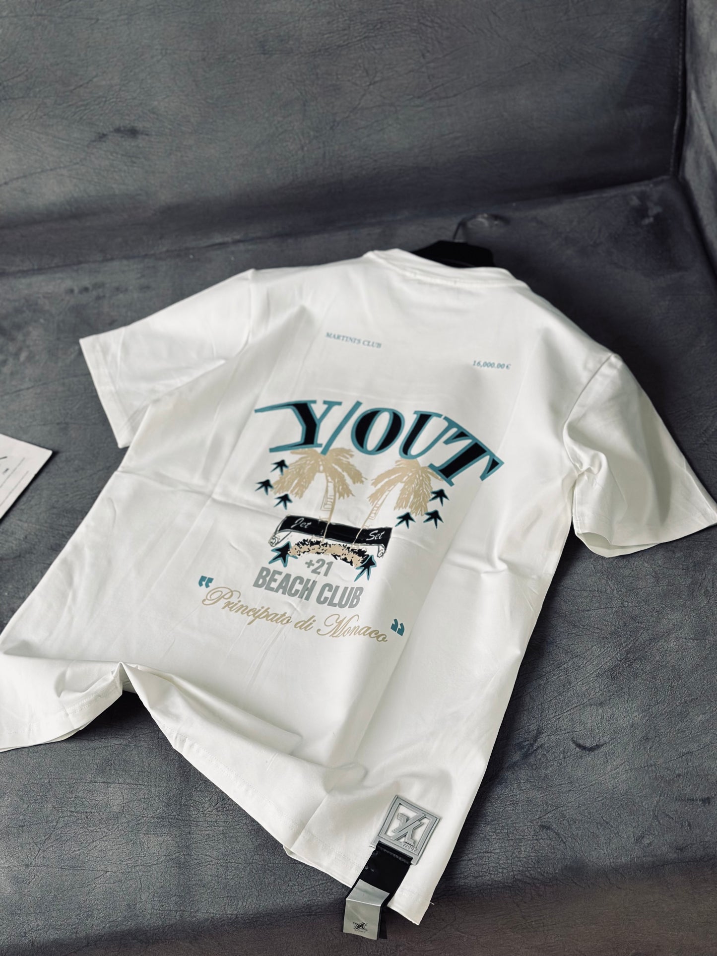 CAMISETA SLIM YOU BLANCA +21