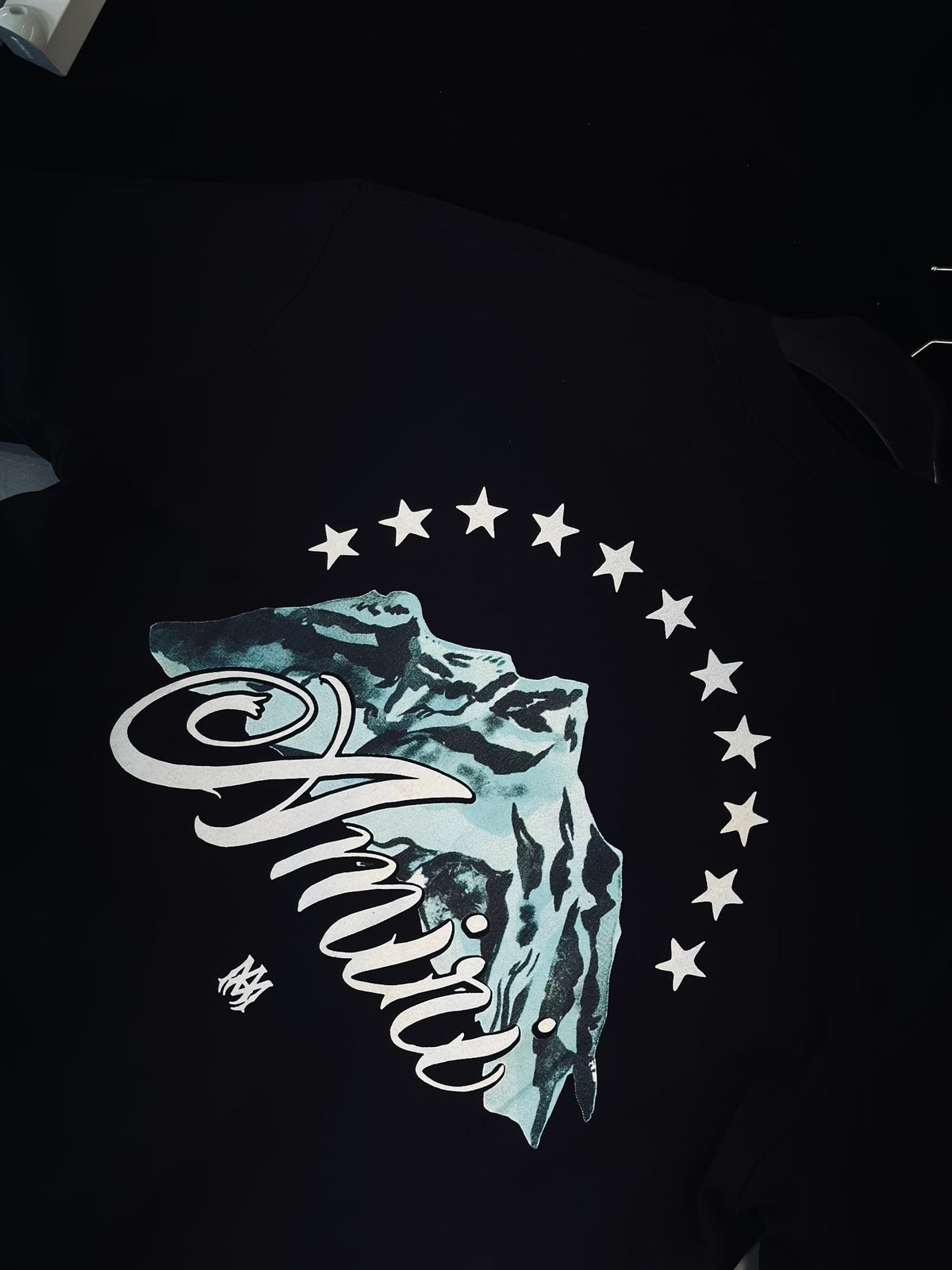 CAMISETA OVERSIZE AMI NEGRA EVEREST