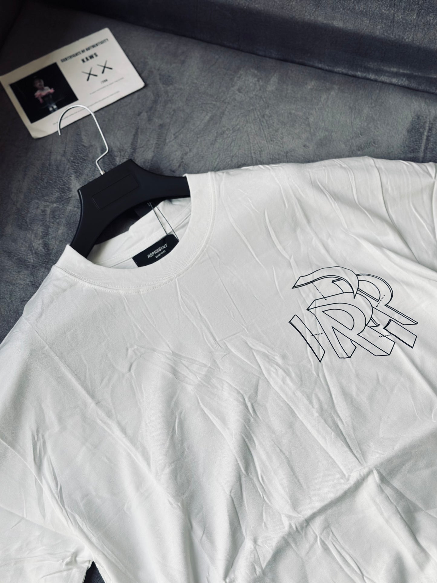 CAMISETA OVERSIZE REP BLANCA FORMA R
