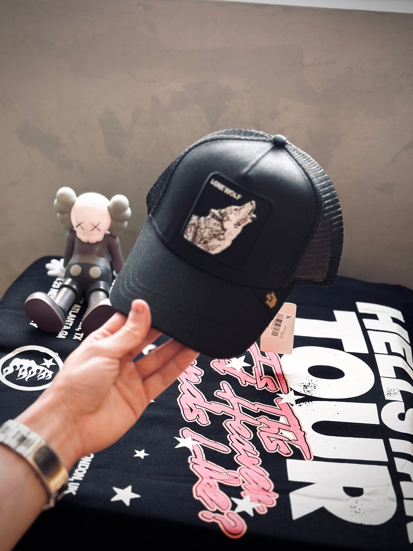GORRA PREMIUM GOO NEGRA LOBO