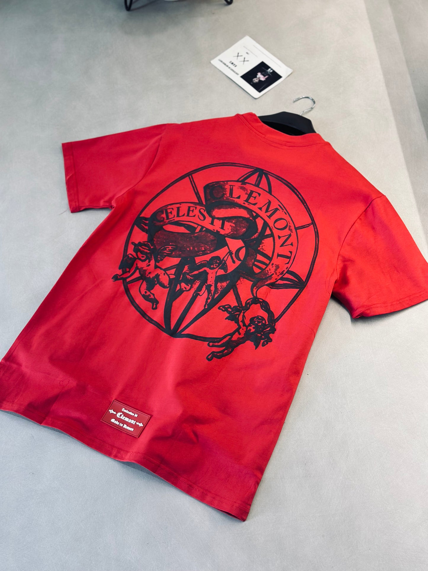 CAMISETA SLIM CLE ROJA 3 ANGELES