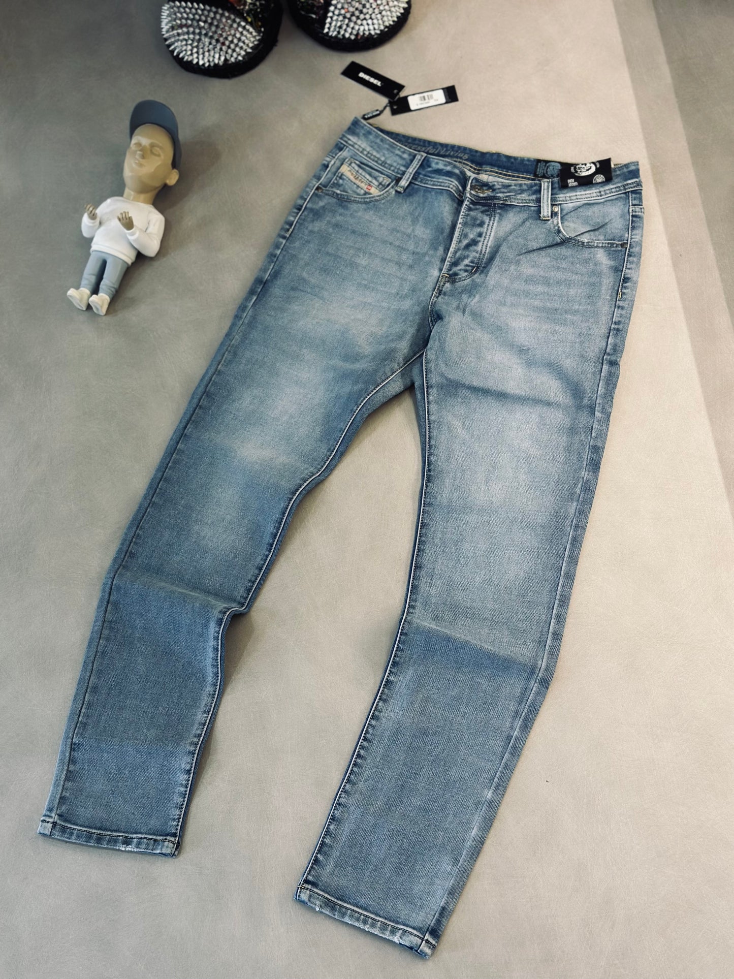 JEAN DIE AZUL CLARO SKIN BASIC