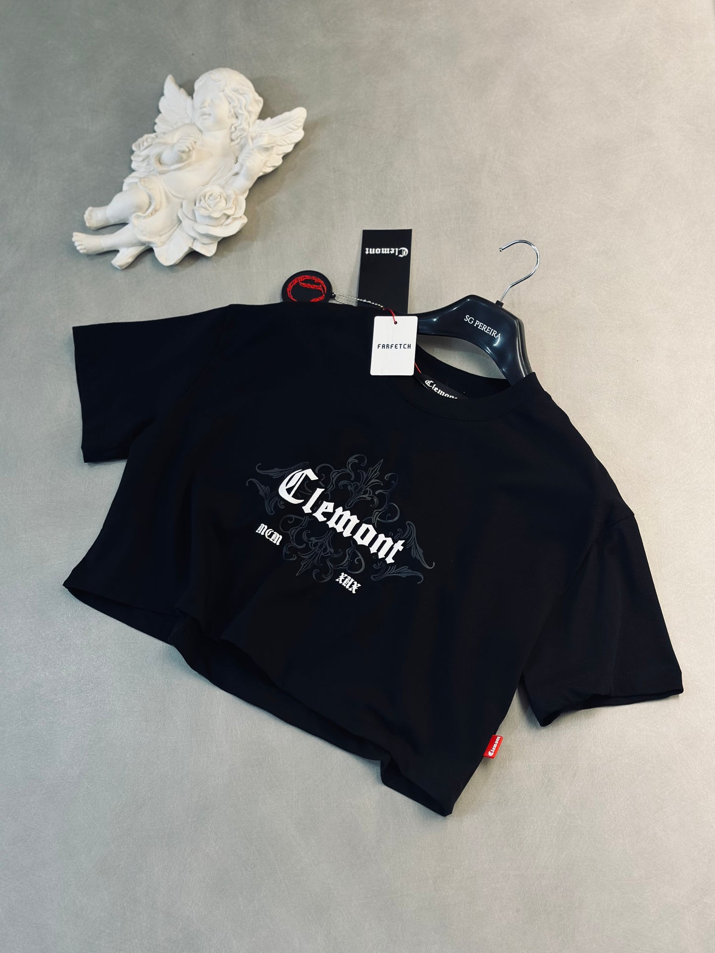 CROPTOP OVERSIZE CLE NEGRA XLX MARCO