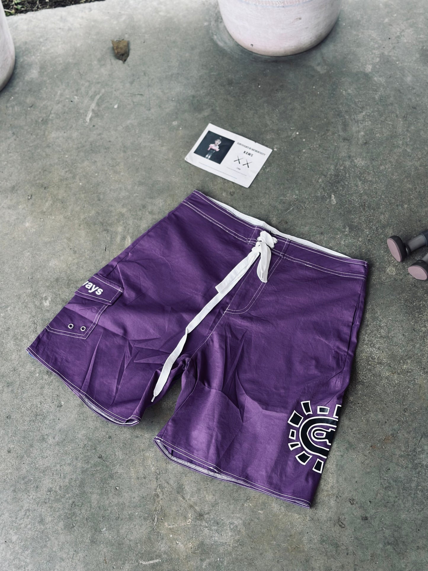 PANTALONETA ALW MORADO OJO