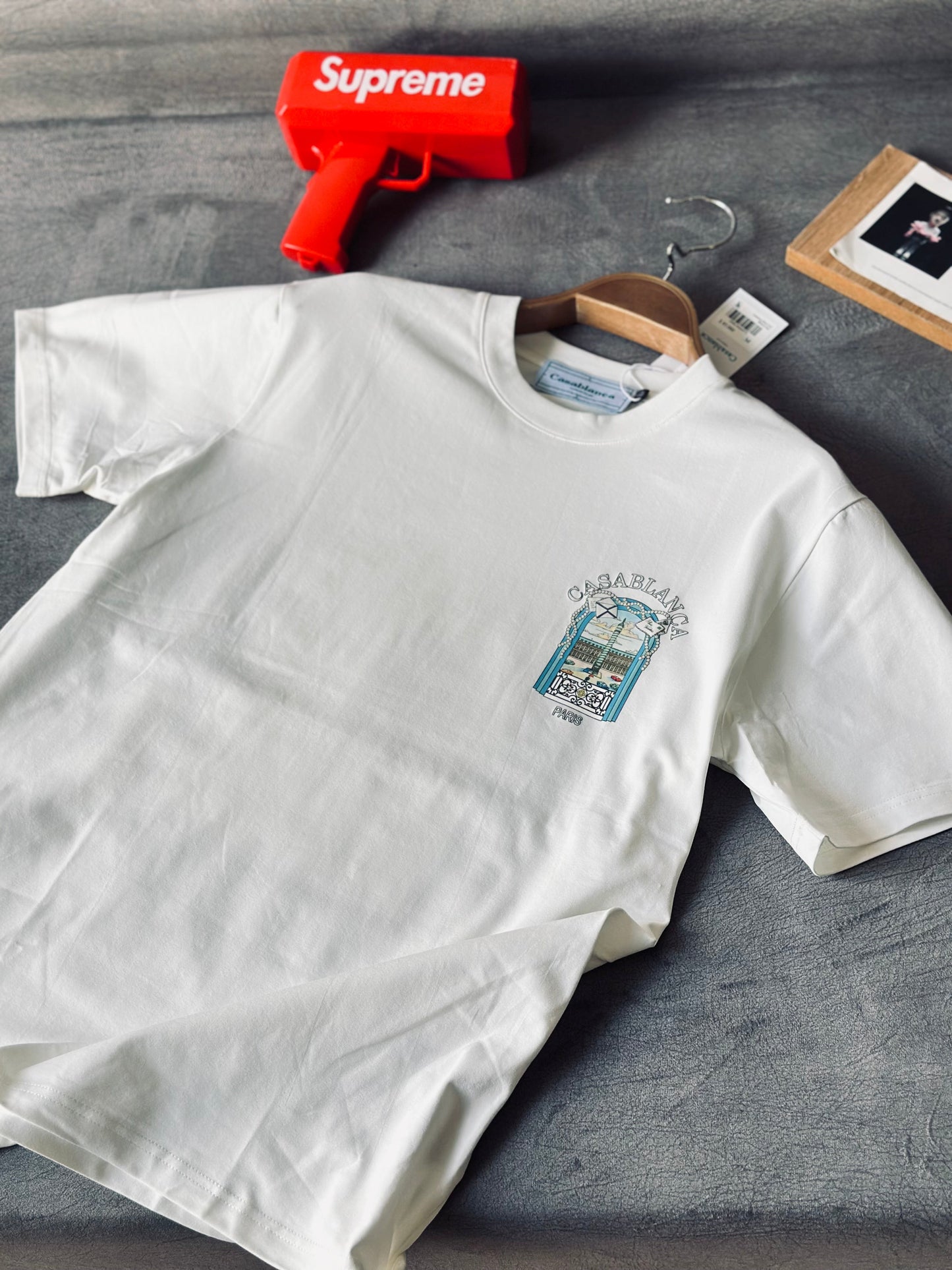 CAMISETA SLIM CAS BLANCA FARO