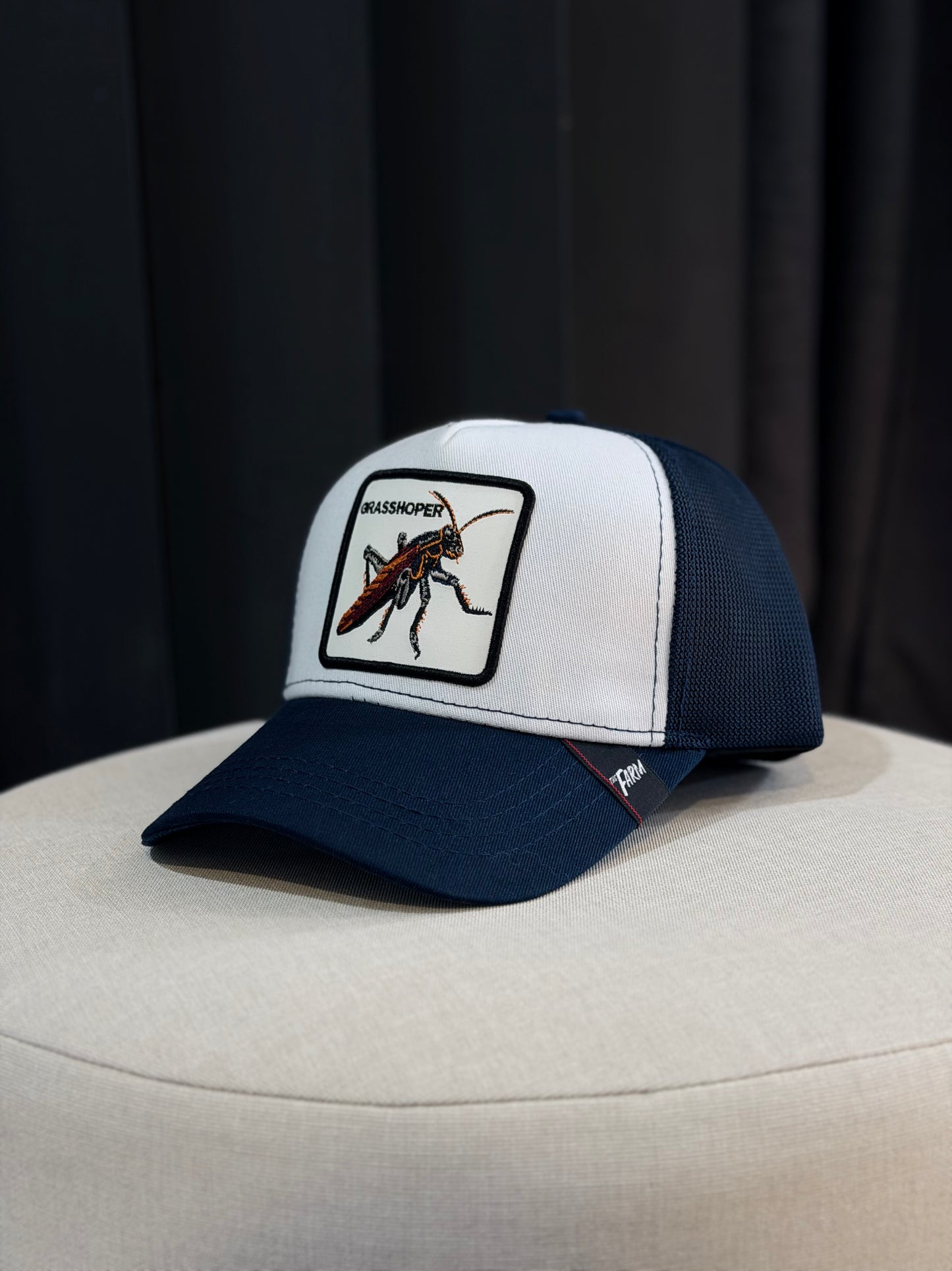 GORRA GOO AZUL BLANCO SALTAMONTE