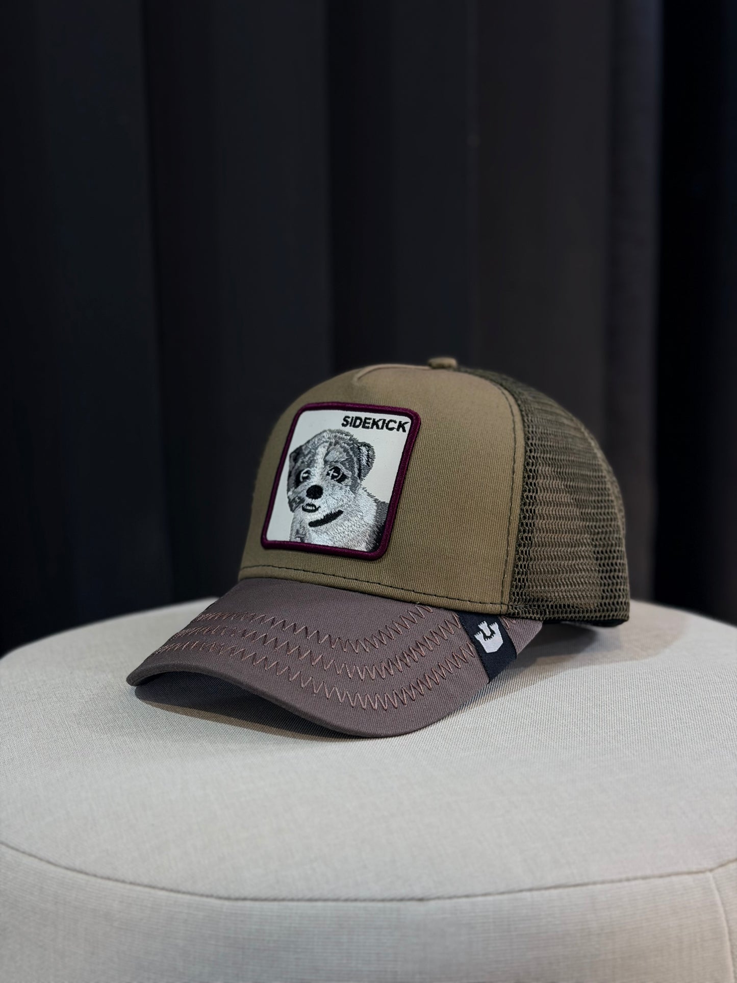 GORRA GOO VERDE PERRO