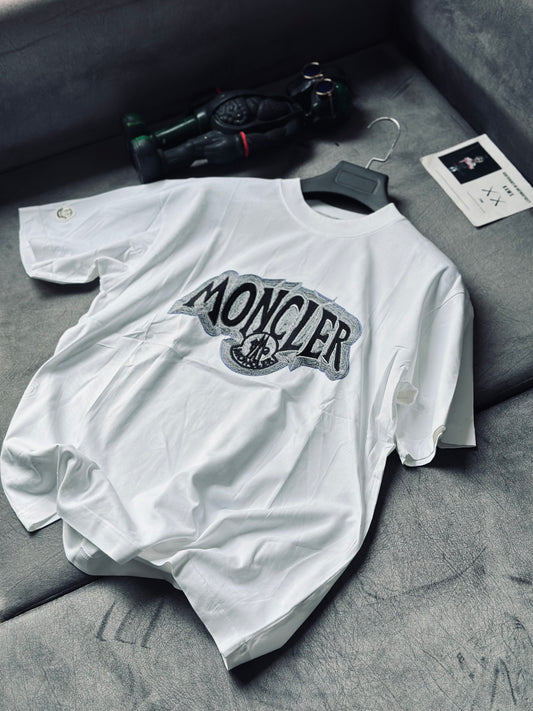 CAMISETA OVERSIZE MON BLANCA TEJIDO 3D