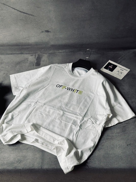 CAMISETA OVERSIZE OFF BLANCA F I E