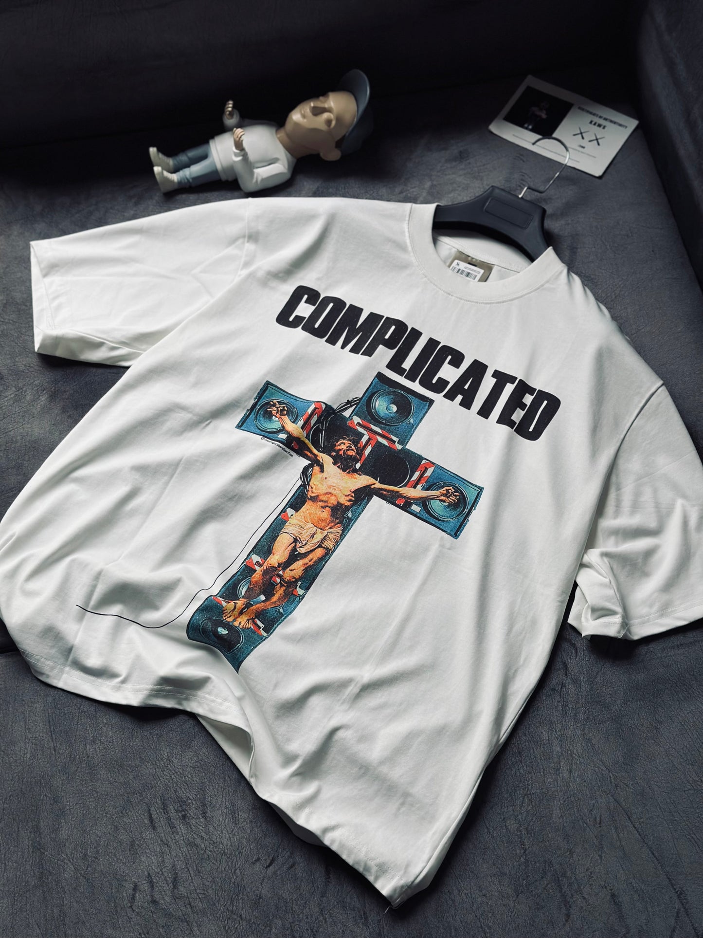 CAMISETA OVERSIZE WIN BLANCA COMPLICATED