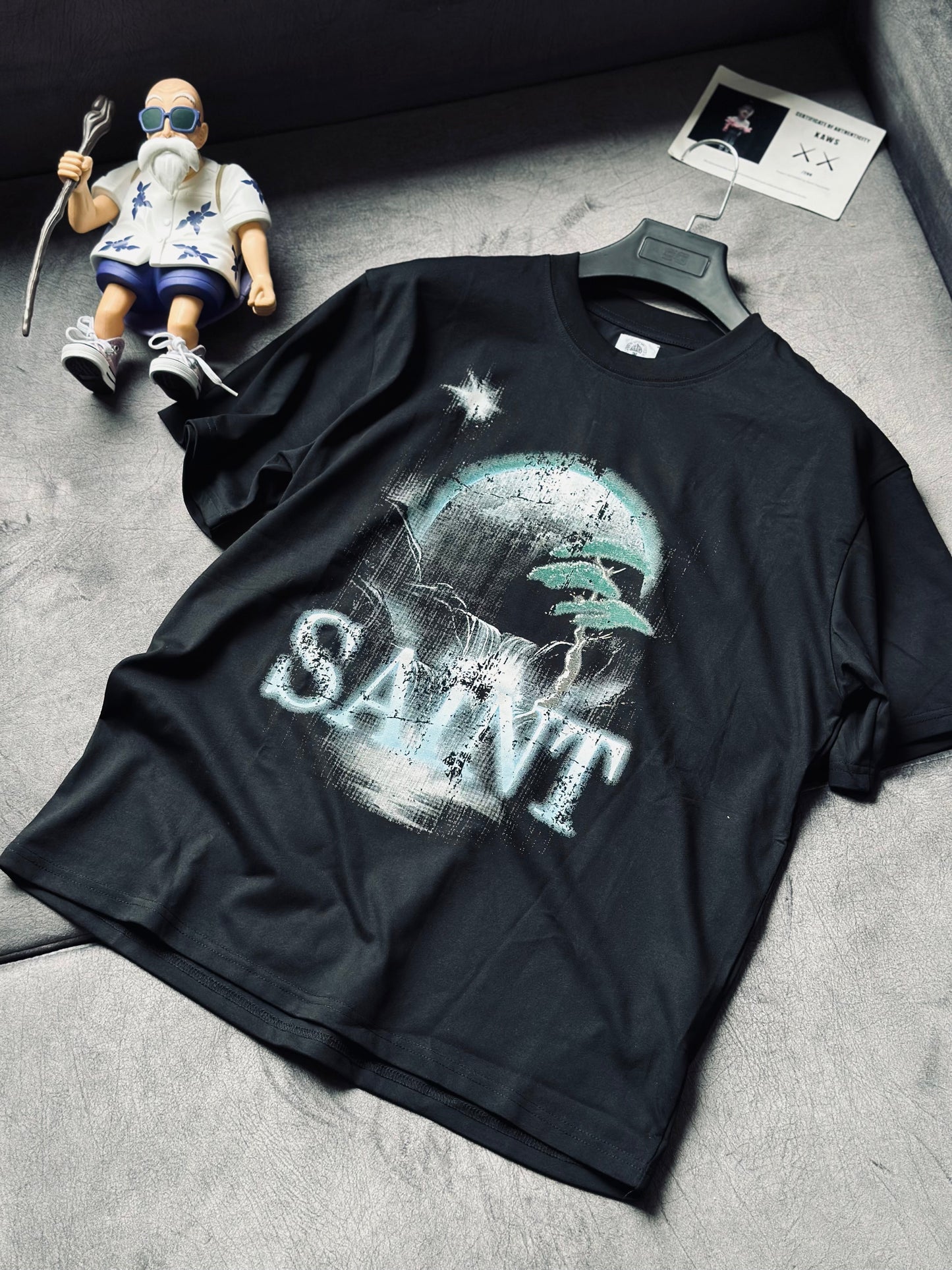 CAMISETA OVERSIZE SAI NEGRA LUNA
