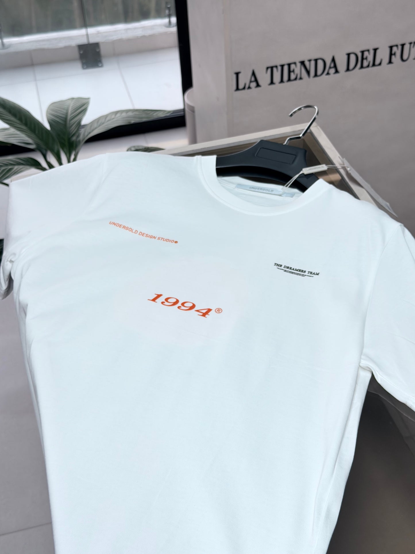 CAMISETA SLIM UND BLANCA 1994 NARANJA