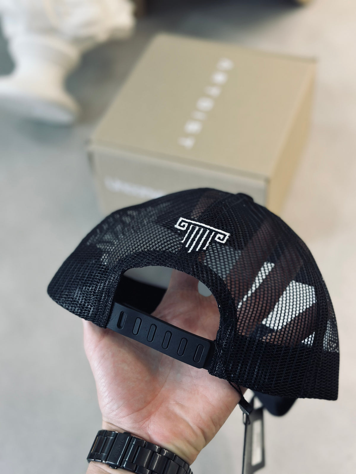 GORRA ARTD NEGRA PATCH