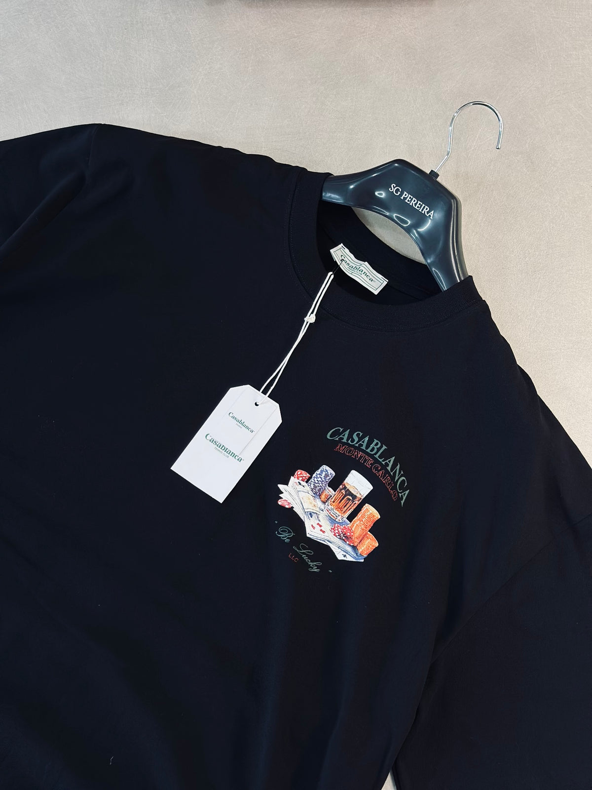 CAMISETA OVERSIZE CAS NEGRA MONTECARLO