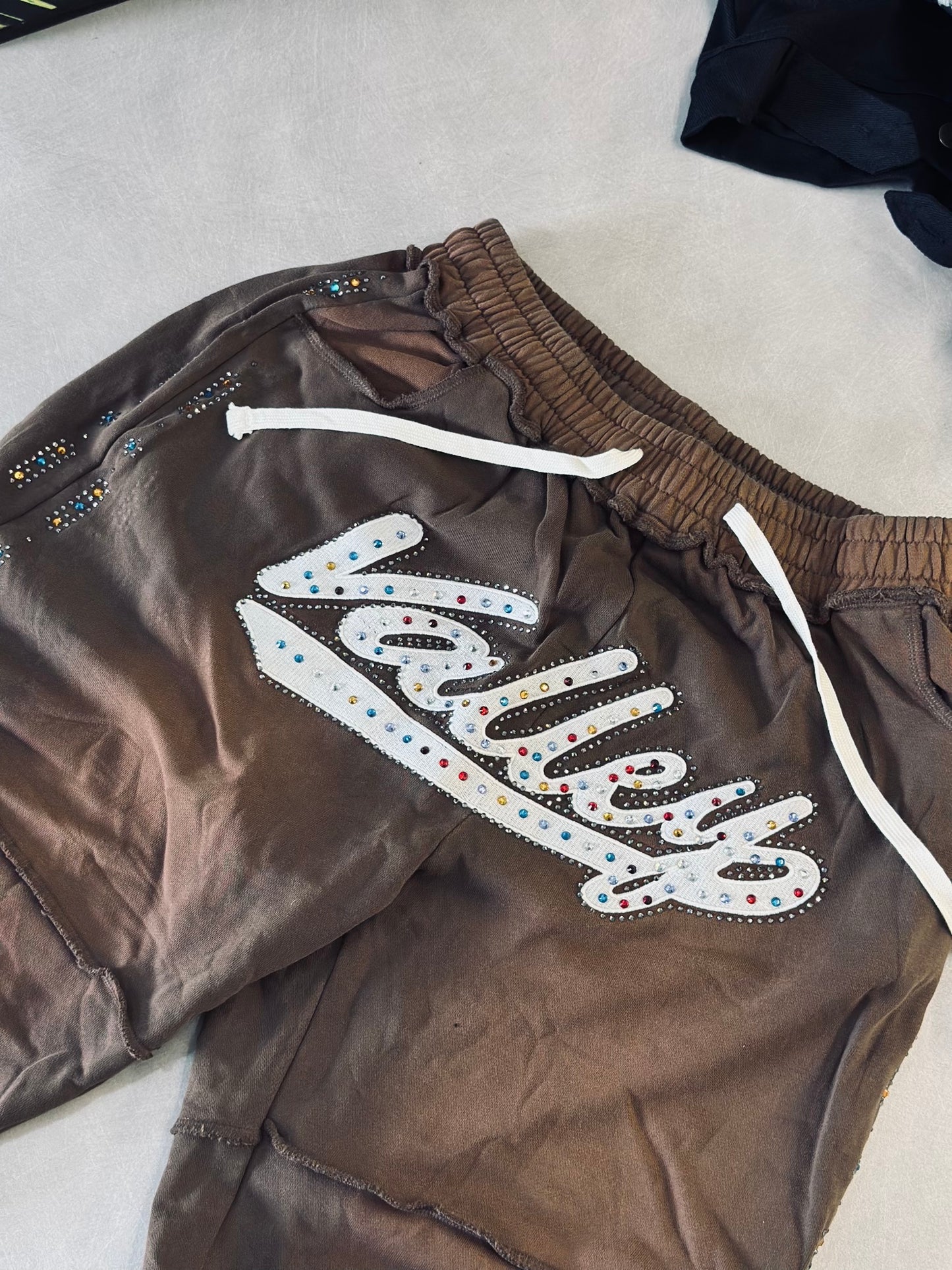 SUDADERA VAL CAFE RHINESTONE COLORES