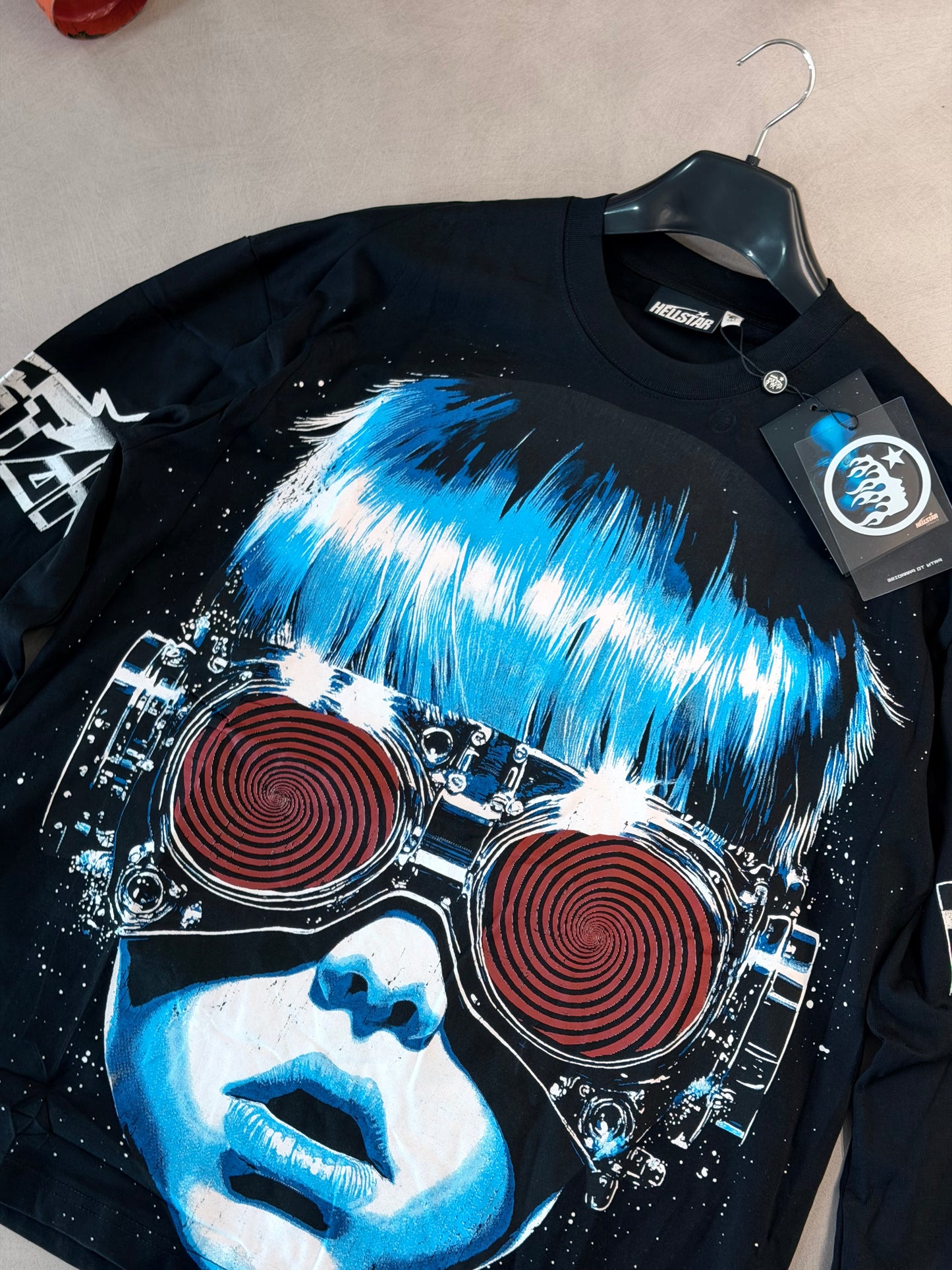 CAMIBUZO HEL NEGRO NIÑO CABELLO AZUL
