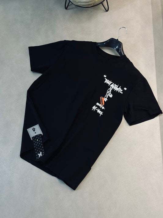 CAMISETA SLIM YOU NEGRA LLAVERO