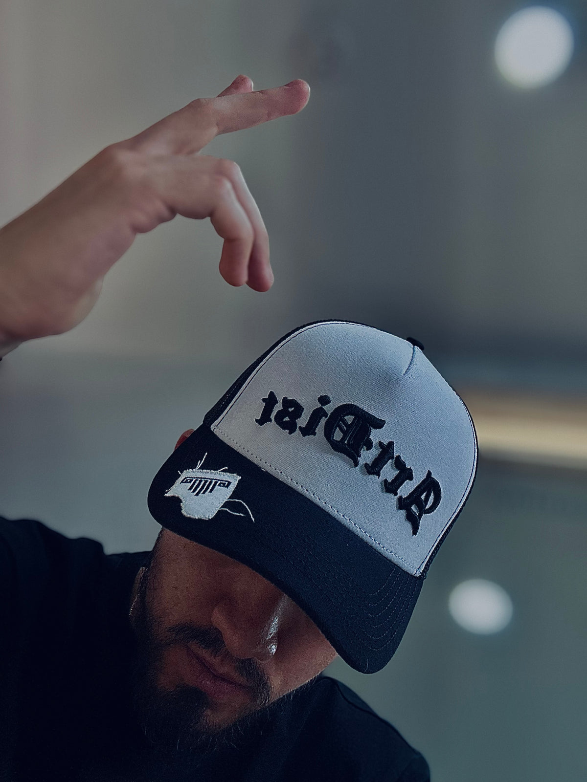 GORRA ARTD NEGRA PATCH