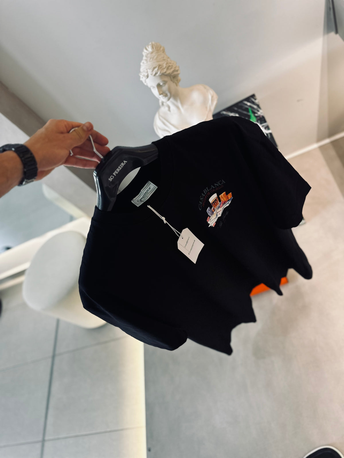 CAMISETA OVERSIZE CAS NEGRA MONTECARLO