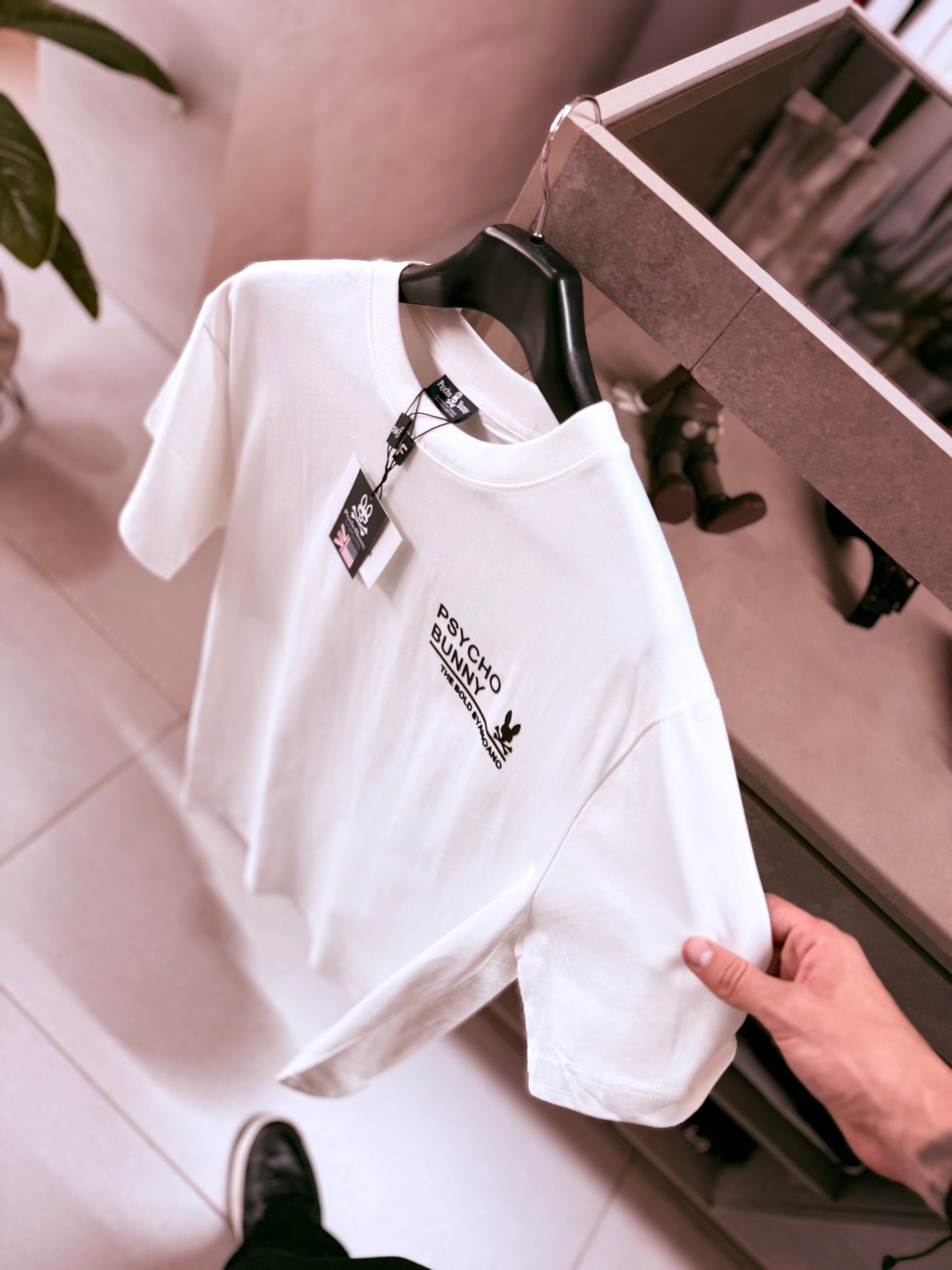CAMISETA SLIM PSY BLANCA THE BOLD