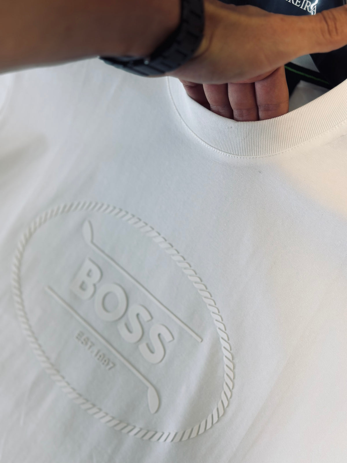 CAMISETA SLIM BOS BLANCA EST. 1997