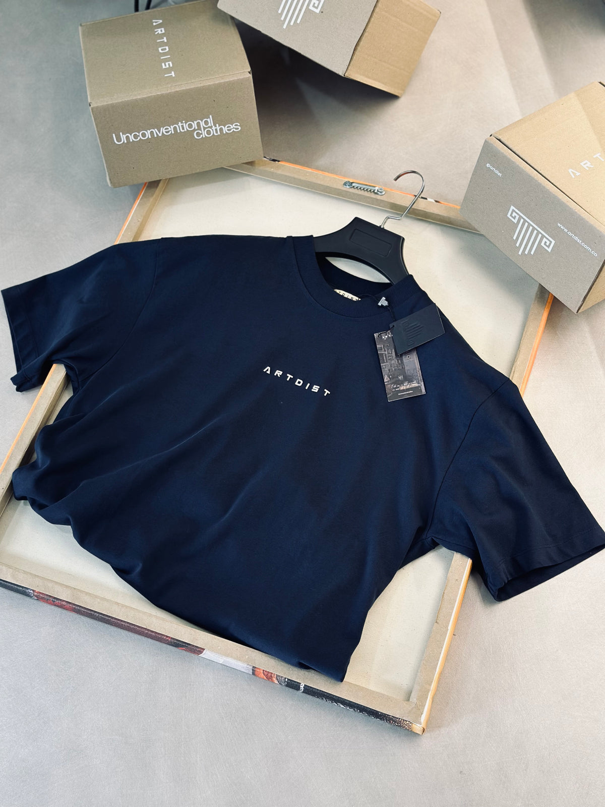 CAMISETA ARTD AZUL MARINO PORTICO