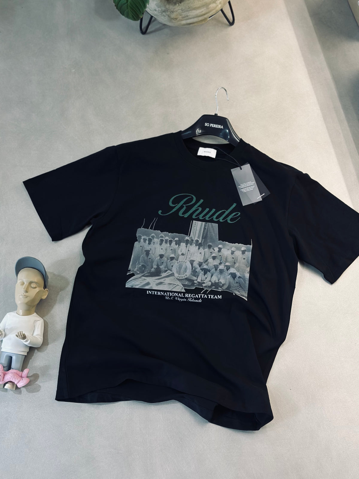 CAMISETA OVERSIZE RHU NEGRA REGATTA