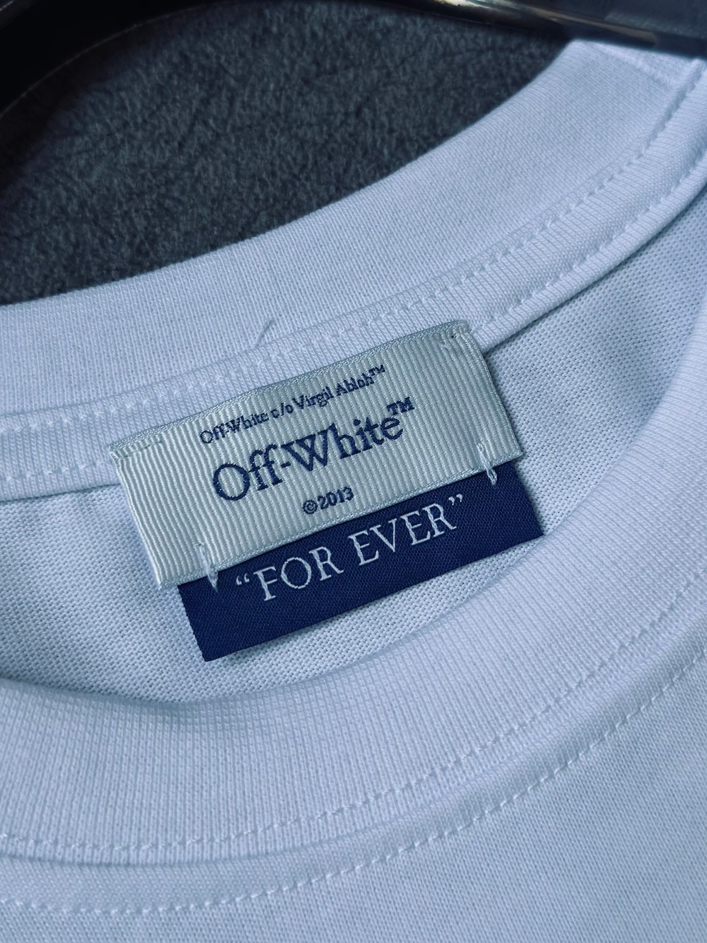 CAMISETA OVERSIZE TC OFF BLANCA LLL