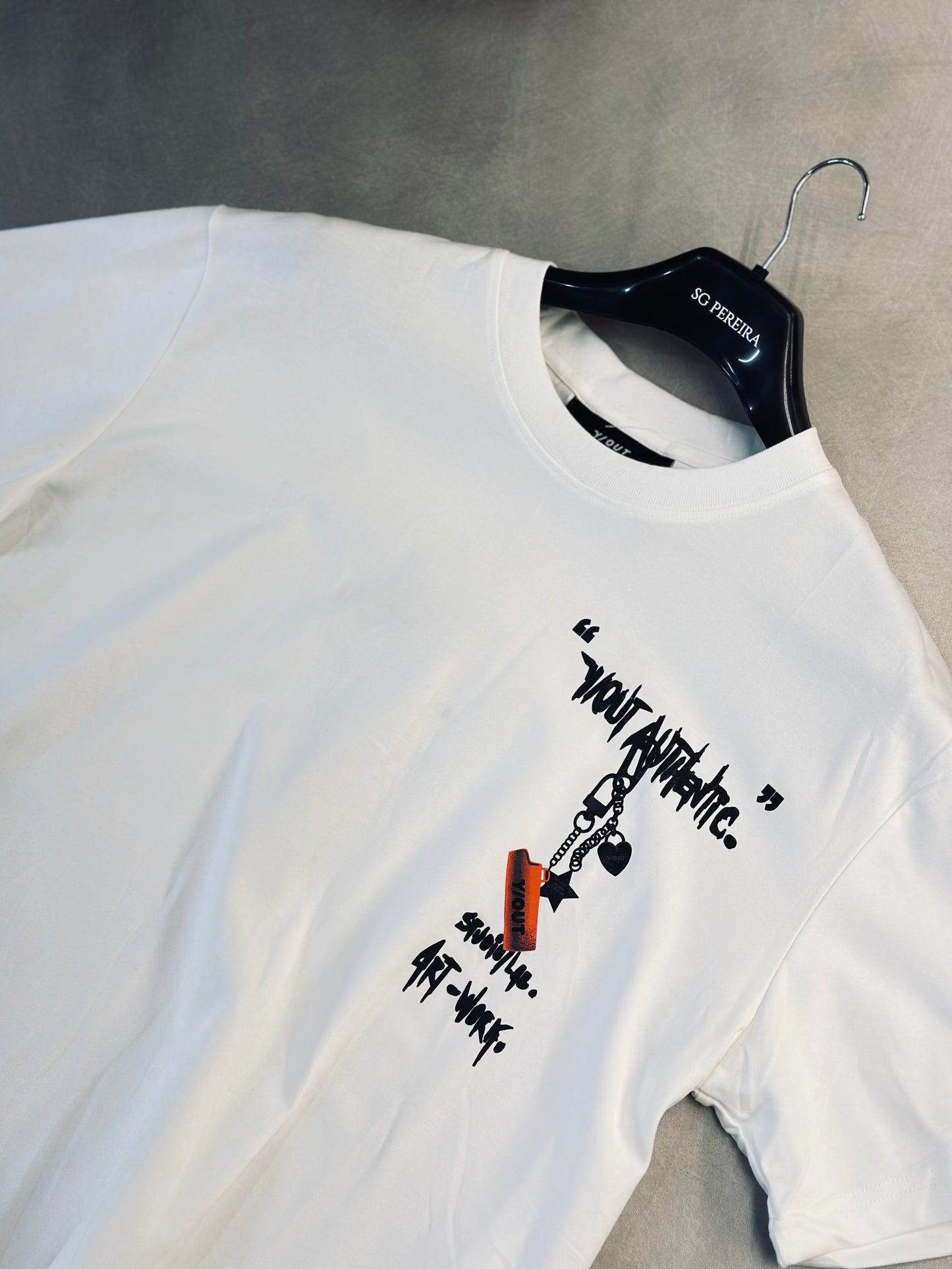 CAMISETA SLIM YOU BLANCA LLAVERO