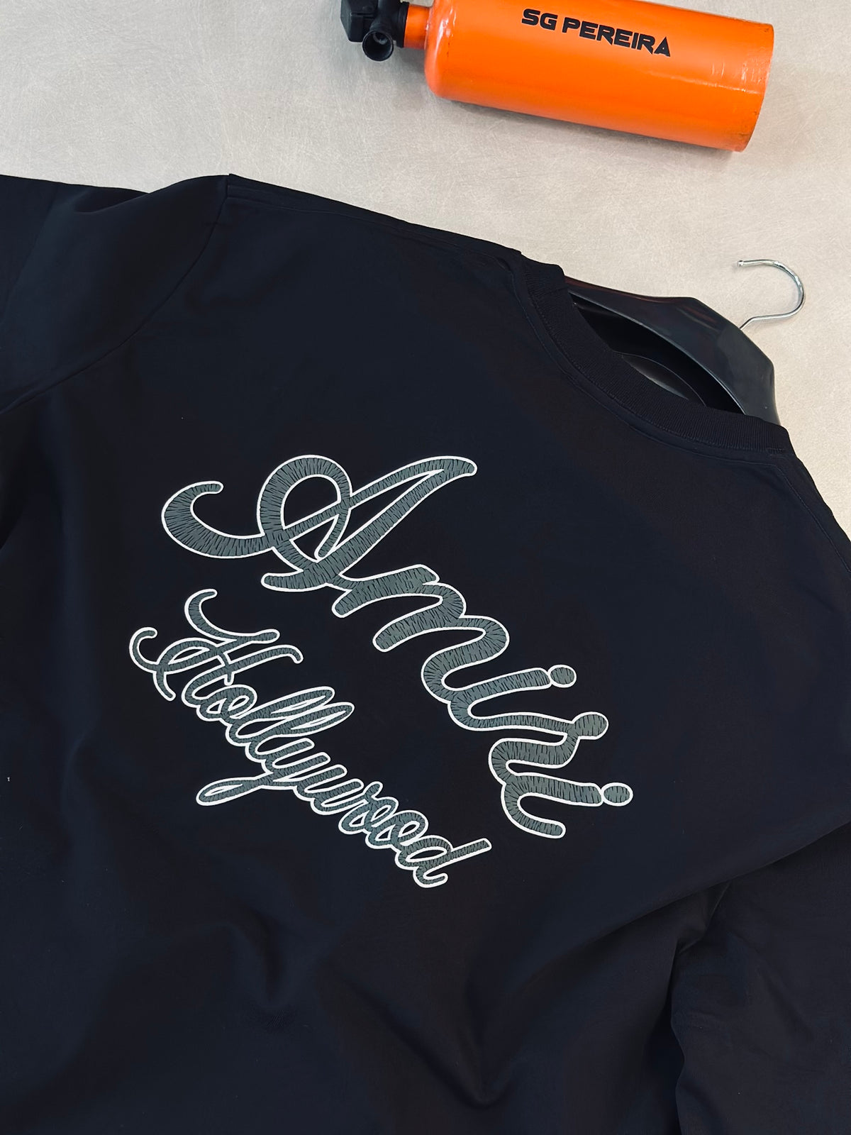 CAMISETA OVERSIZE AMI NEGRA HOLLYWOOD