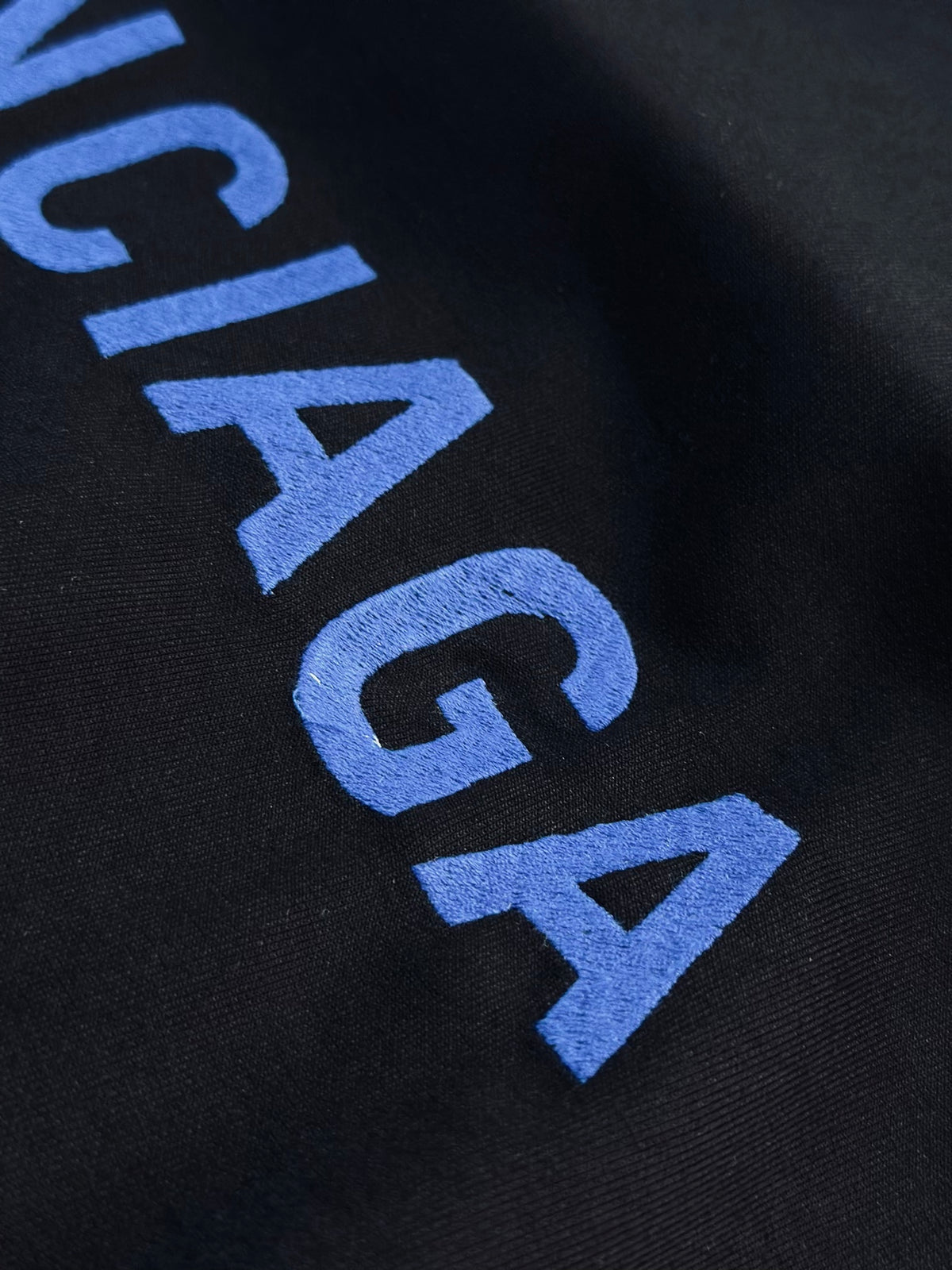 CONJUNTO BAL NEGRO TEJIDO AZUL
