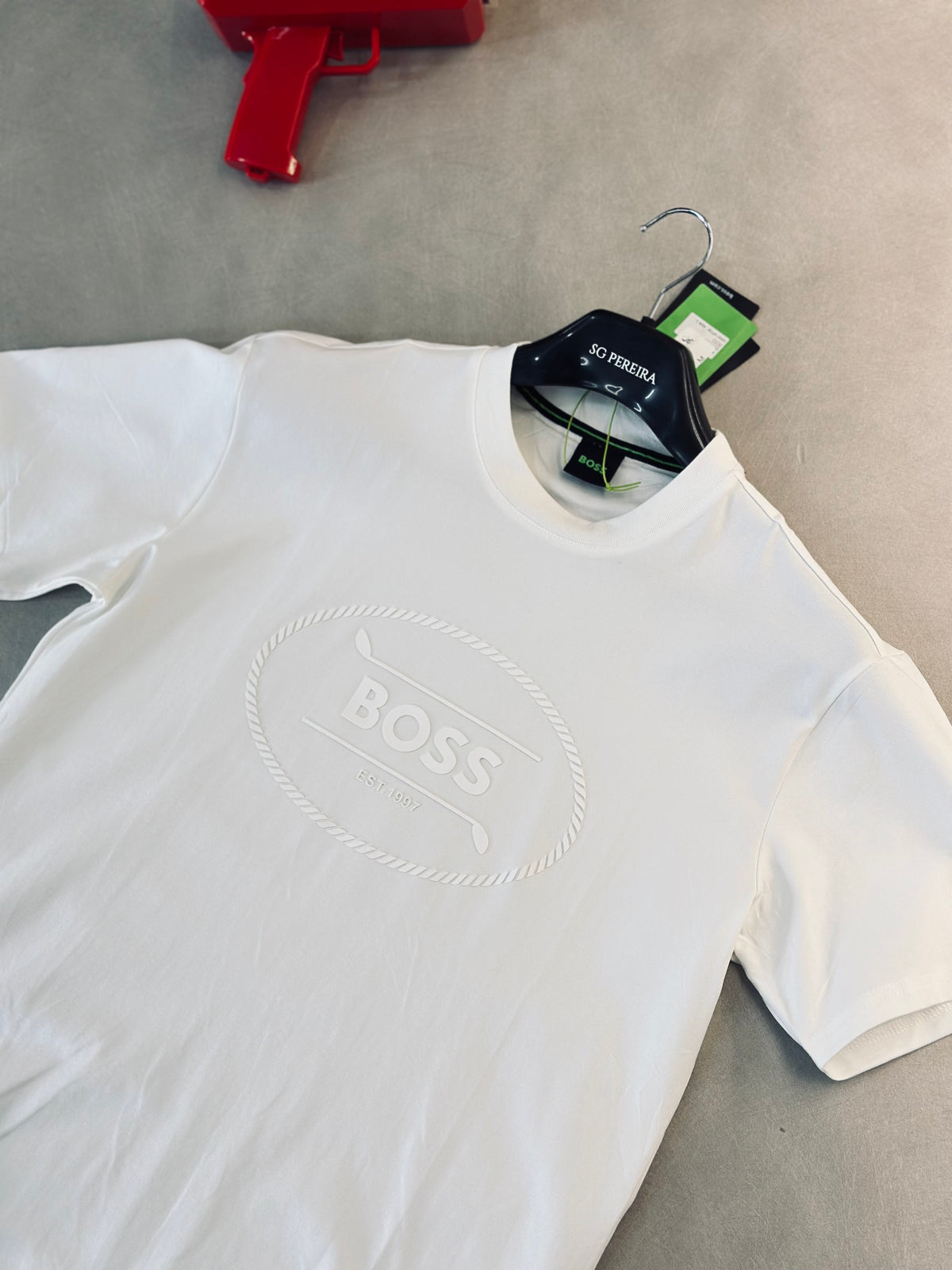 CAMISETA SLIM BOS BLANCA EST. 1997