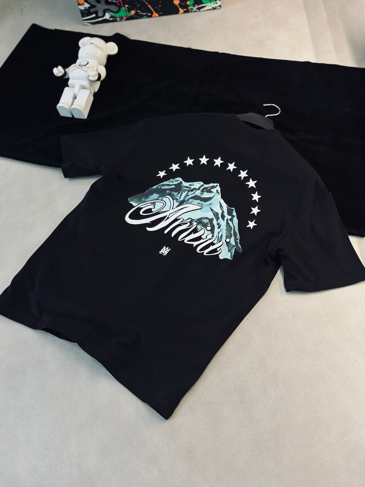 CAMISETA OVERSIZE AMI NEGRA EVEREST