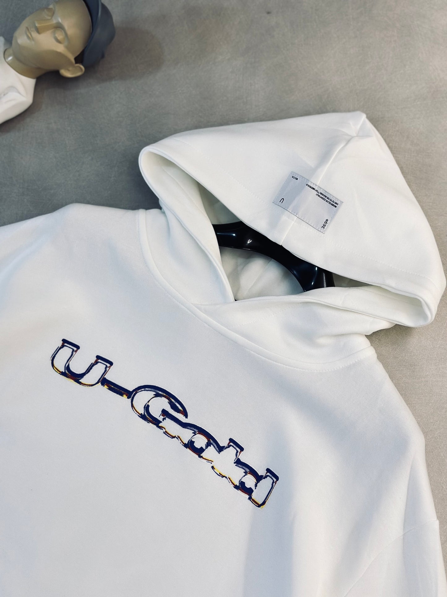 HOODIE UND BLANCO ESFERA TRASERA