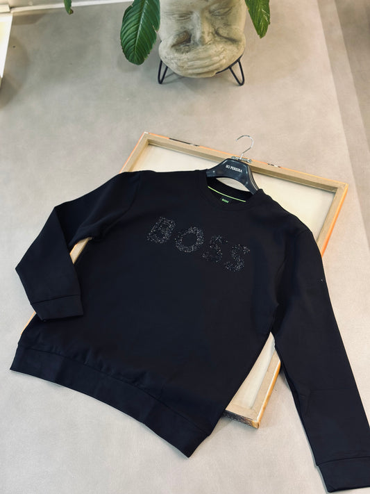 CAMIBUZO BOS NEGRO RHINESTONE NEGRO