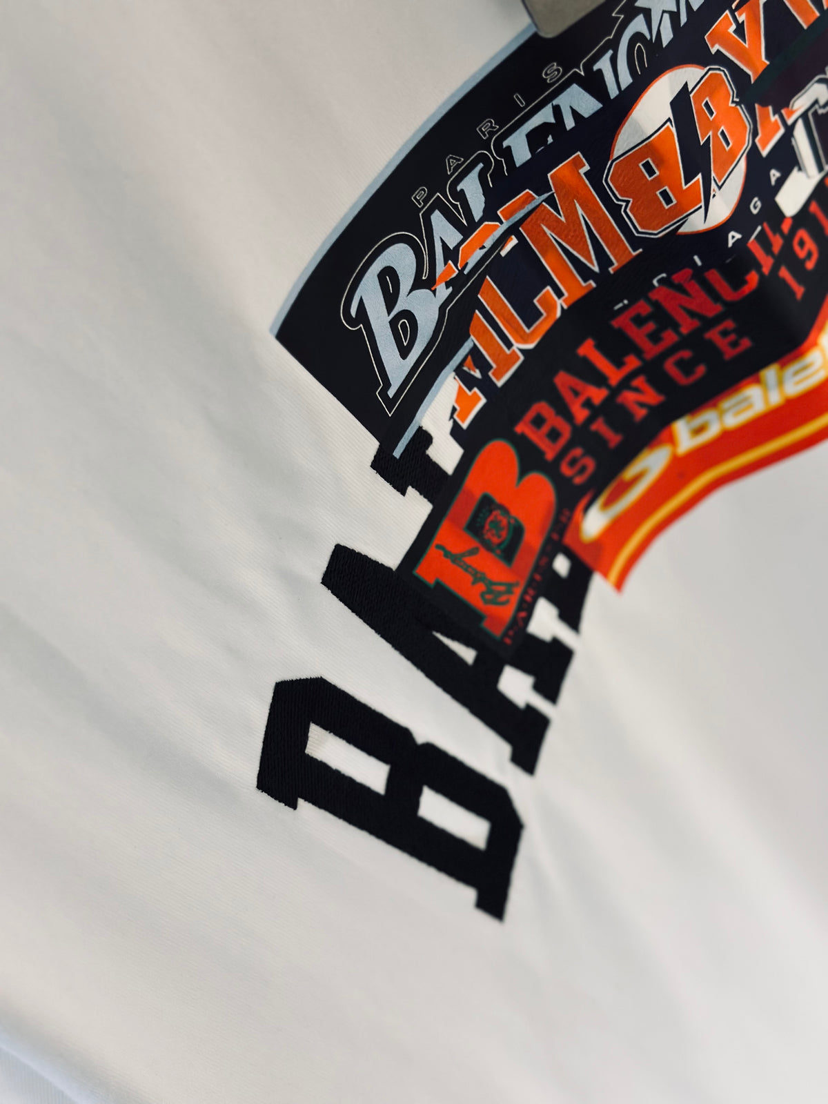 CAMISETA OVERSIZE BAL BLANCA BB