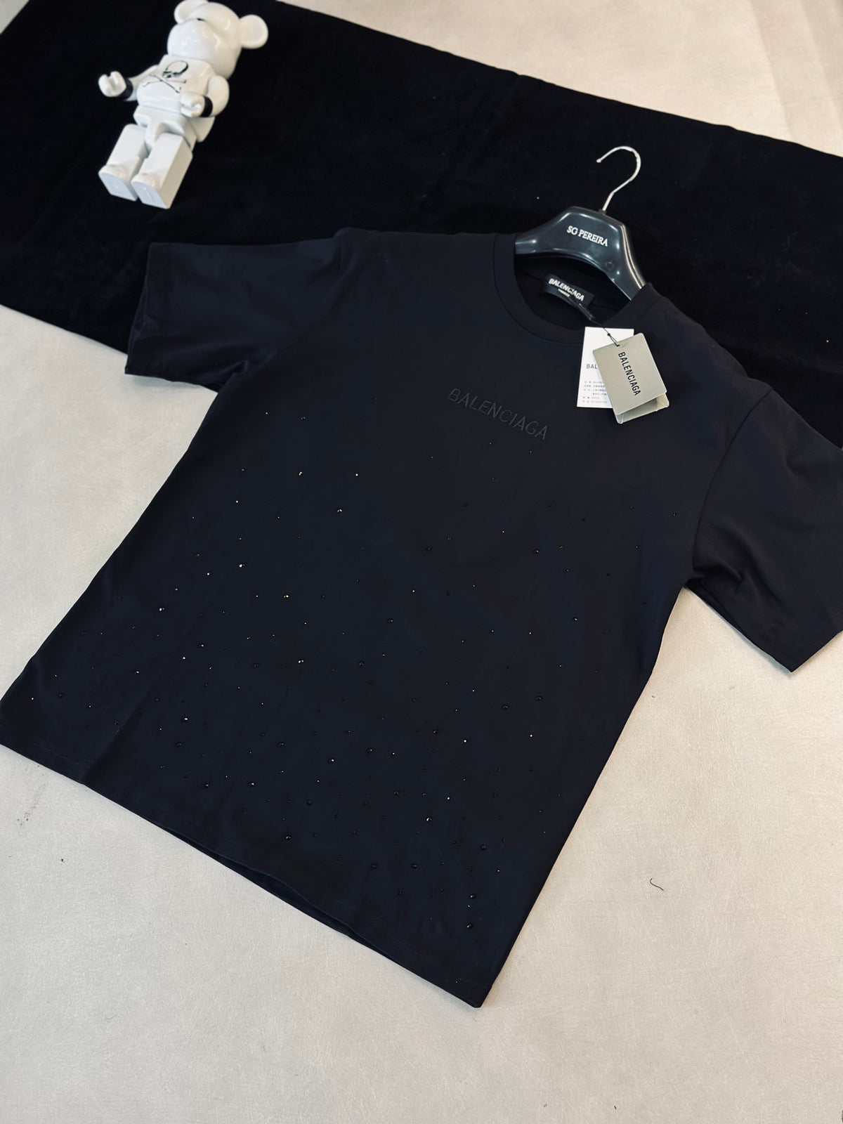 CAMISETA OVERSIZE BAL NEGRA BAL CENTRAL NEGRO