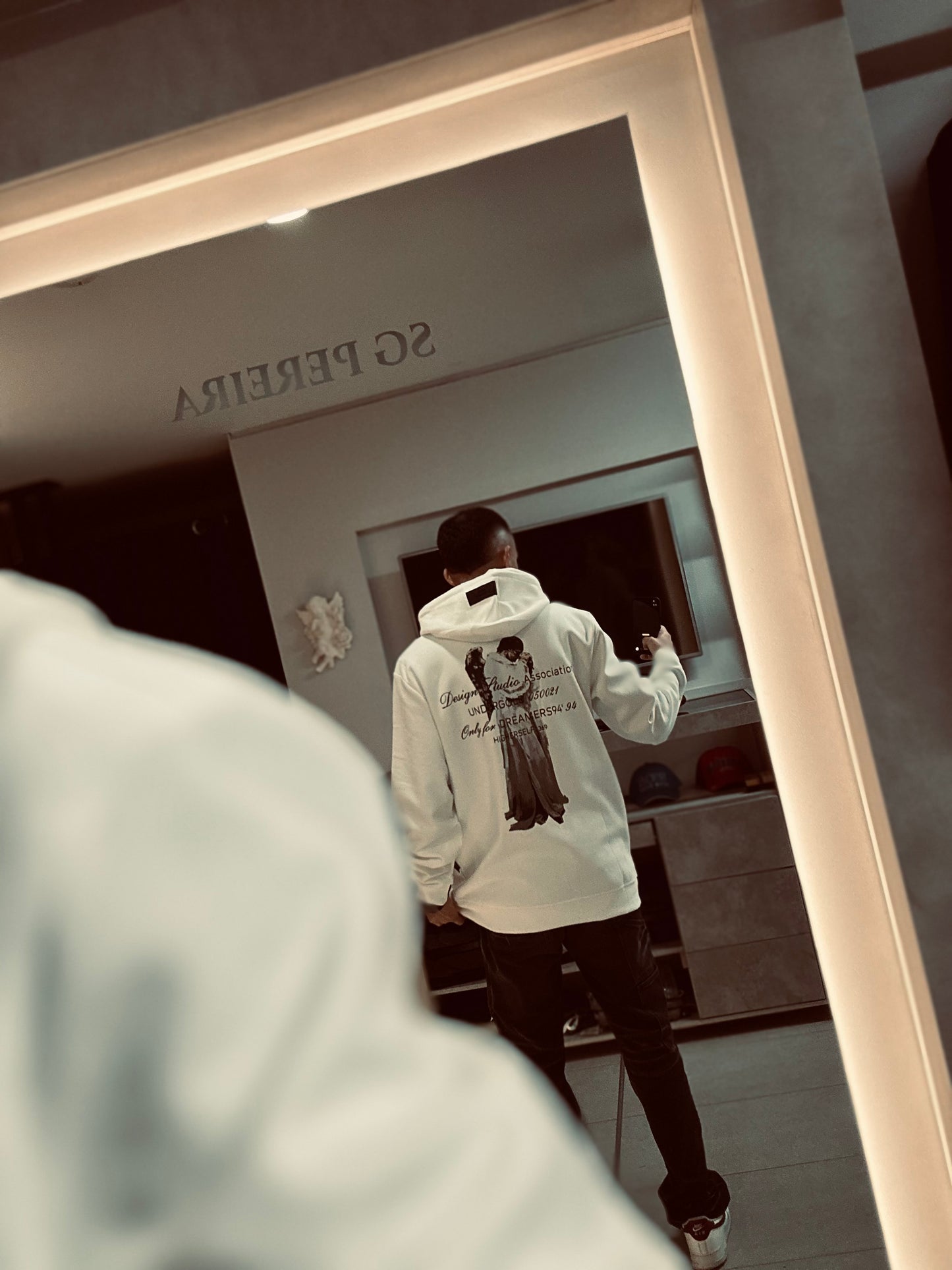 HOODIE UND BLANCO ANGEL