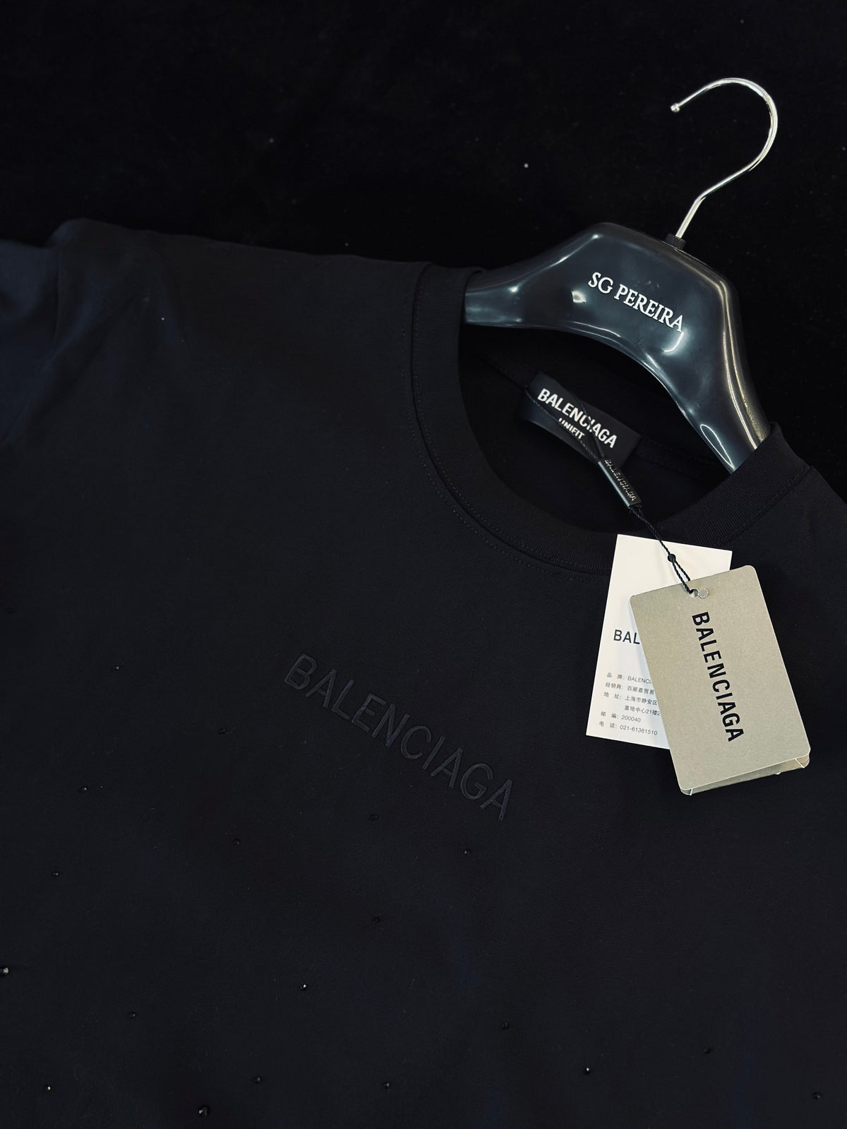 CAMISETA OVERSIZE BAL NEGRA BAL CENTRAL NEGRO