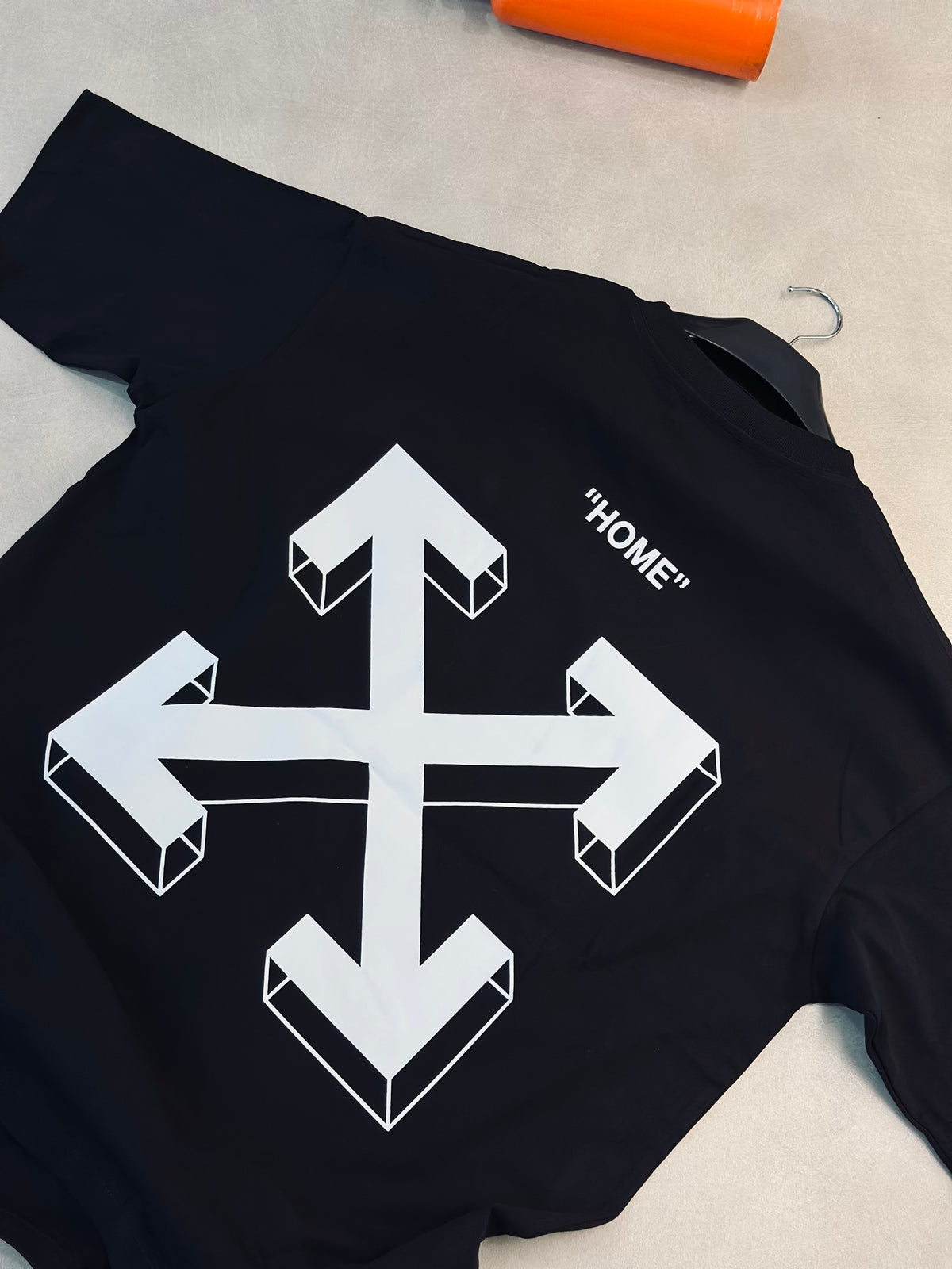 CAMISETA OVERSIZE OFF NEGRA OFF BLANCO 2013
