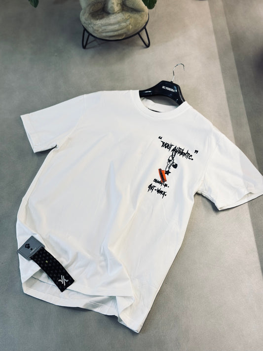 CAMISETA SLIM YOU BLANCA LLAVERO