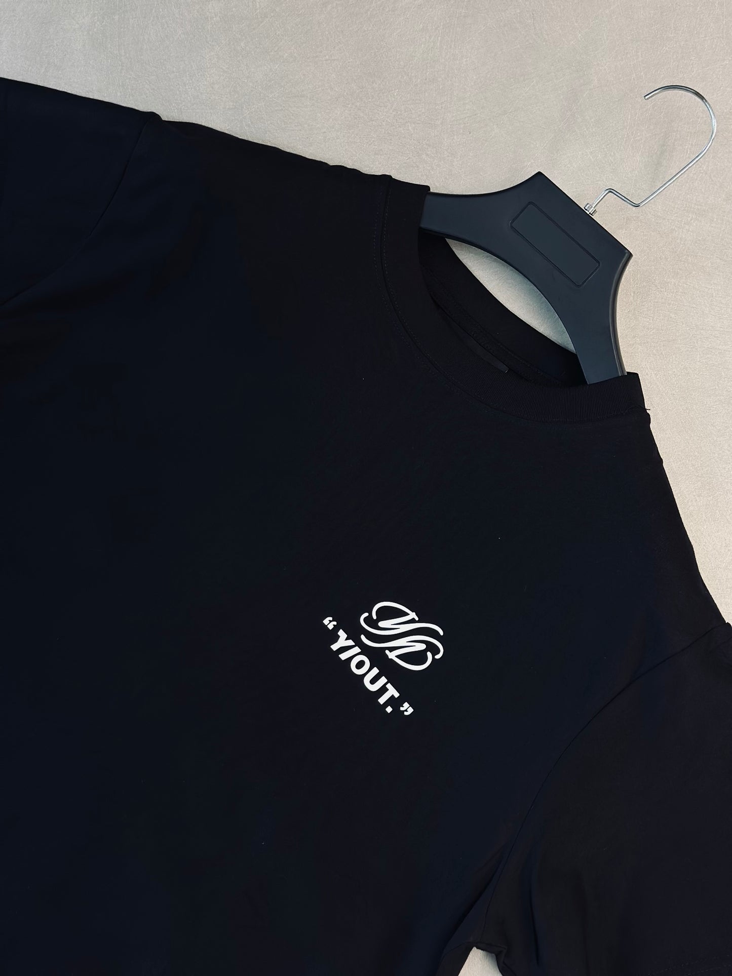 CAMISETA SLIM YOU NEGRA YY 3D