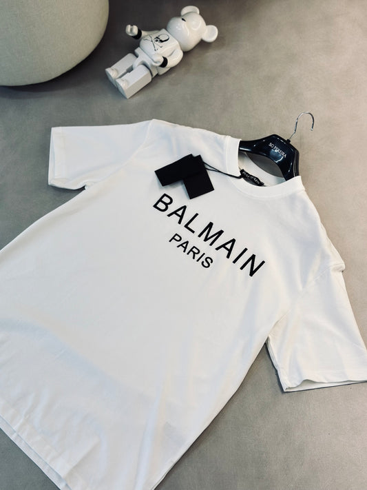 CAMISETA OVERSIZE BAL BLANCA BAL TEJIDO PARIS